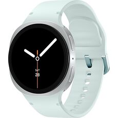 Galaxy Watch8 | 44 мм | Silver | Sport/Mint | S/M, Размер ремешка : S/M, Тип ремешка : Sport, Размер корпуса : 44 мм, Подключение часов : Bluetooth / Wi-Fi, Цвет ремешка: Mint, Цвет: Silver